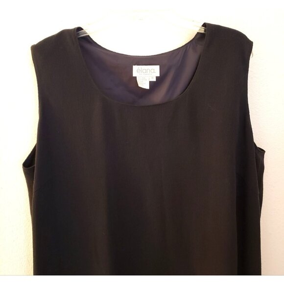 Elana 100% Wool Grey Fully Lined LIghtweight Sleeveless Top Size 18 NWT - Picture 2 of 9